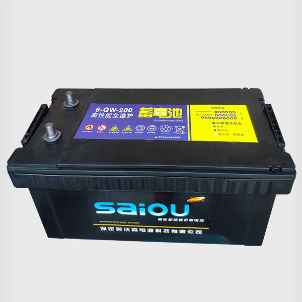 高性能免維護蓄電池6-QW-200