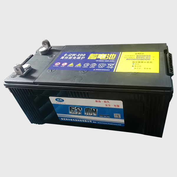 高性能免維護蓄電池6-QW-200